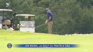 Joe Biden, la golf cu fratele său