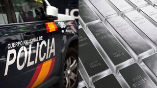 Jaf de zeci de mii de euro! Un român a ajuns în spatele gratiilor în Spania după ce a furat opt kilograme și jumătate de argint pur