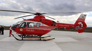 Un tânăr a fost preluat de elicopterul SMURD după ce s-a electrocutat la Combinatul de Hârtie şi Celuloză din Drobeta Turnu Severin