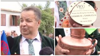 Regele Cioabă, cadou pentru Regele Charles al III-lea: "De la rege pentru rege"