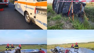 Accident rutier mortal pe DN5. O femeie și un bărbat au murit în urma impactului