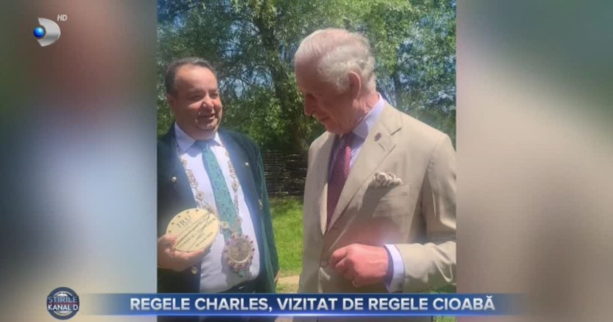 Regele Charles, vizitat de regele Cioabă - Stirile Kanal D