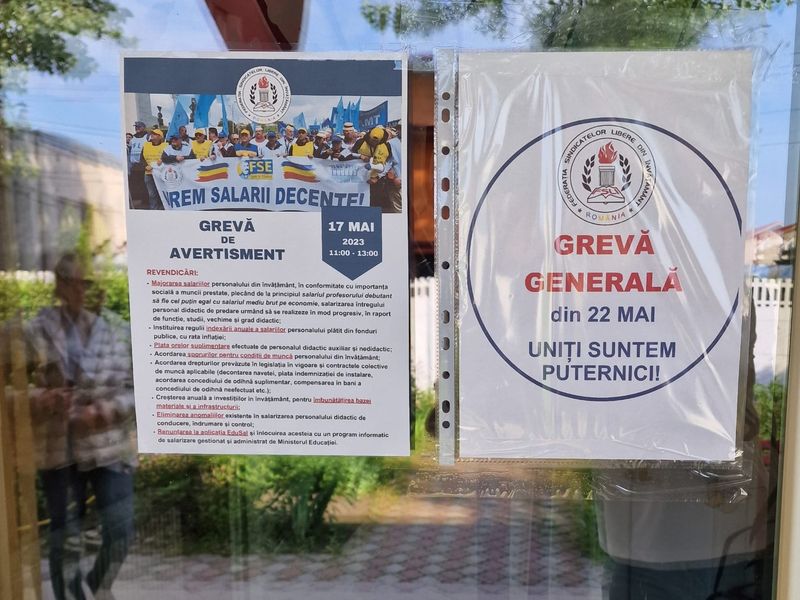 Grevă profesori 7 iunie 2023