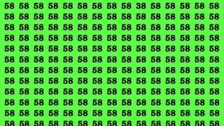 Po&iacute; găsi numărul diferit &icirc;n tabelul plin de 58? test iq