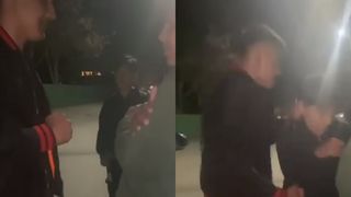 VIDEO |Imagini șocante cu un tânăr care bate cu pumnii doi adolescenţi şi-i umileşte