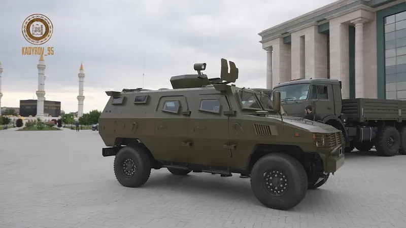 Armata rusă a primit vehicule blindate din China