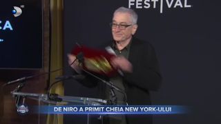 De Niro a primit cheia New York-ului