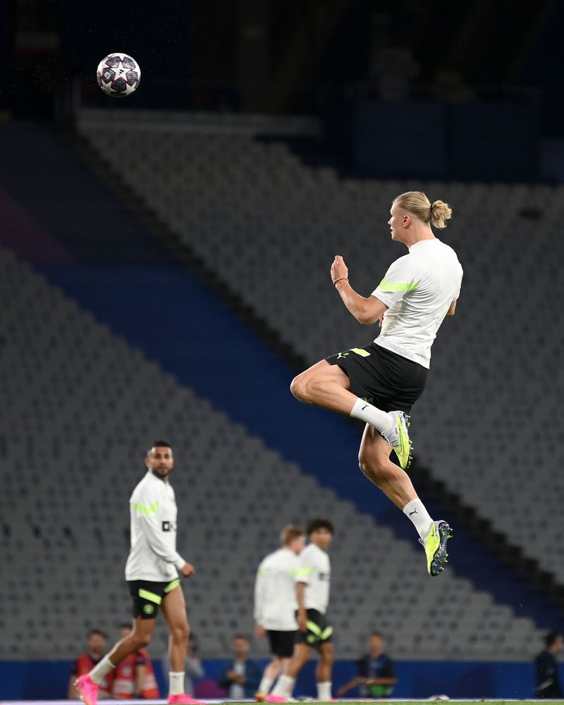 Finala Champions League 2023. Antrenamente la Istanbul