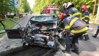 Accident cumplit în Sibiu. Cel puțin trei oameni au murit