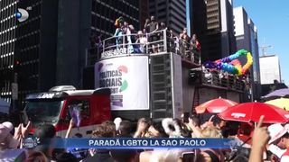 Cea mai mare paradă LGBTQ a avut loc la Sao Paolo