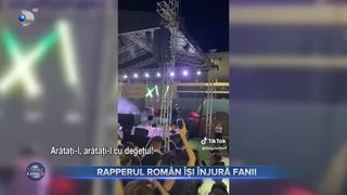 Rapperul rom&acirc;n &icirc;și &icirc;njură fanii