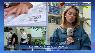 Elevii s-au &icirc;ntors la școală
