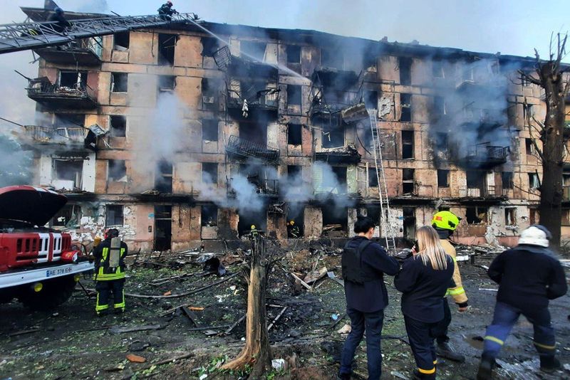 Atac cu rachete la Krivoi Rog