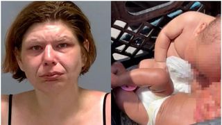 VIDEO. Femeia care a ieșit în bikini pe străzi, cu bebelușii gemeni în lada de lapte, va sta 1 an după gratii