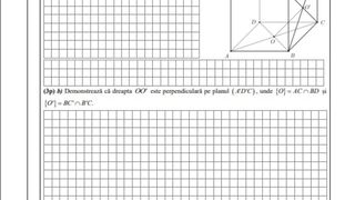 Subiecte Matematică Evaluare Națională 2023. Cum arată subiectele pentru clasa a VIII-a?