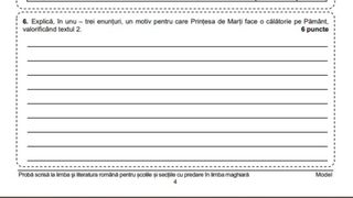 Edu.ro Barem Română Evaluare Națională 2023. Cum se rezolvă corect subiectele de la examenul de clasa a VIII-a?