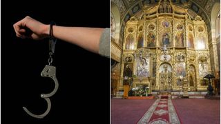 Un bărbat din Galați este acuzat că ar fi jefuit un lăcaș de cult. Acesta a sustras o sumă de bani și o sticlă de ulei