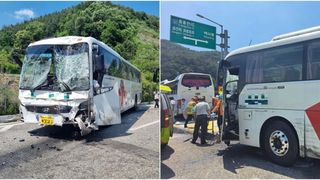 Momente de coșmar pe o șosea de Coreea! 80 de persoane, dintre care 72 de copii, au fost rănite în urma unui accident cumplit