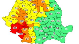 Alertă meteo. Care sunt zonele afectate de codul Roșu de ploi, grindină și vijelii? - HARTA zonelor vizate