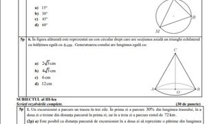 Evaluarea Națională 2023. Teste de antrenament la Matematică!