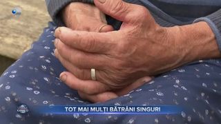 Tot mai mulți bătr&acirc;ni singuri