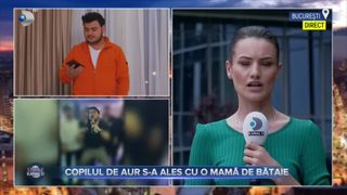 Copilul de aur s-a ales cu o mamă de bătaie