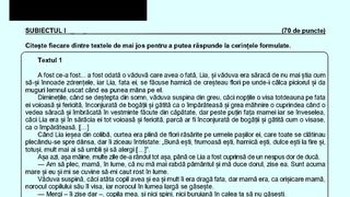 Subiecte Română Evaluare Națională 2023: Consultă subiectele în format JPG la Limba și Literatura Română!
