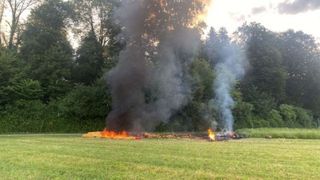 Un balon cu aer cald a luat foc în Elveția. Șapte persoane sunt rănite, iar trei se află în stare gravă