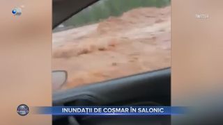 Inundații de coșmar în Salonic