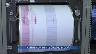 Cutremur de 4,2 grade, în Gorj