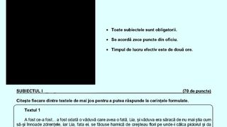 Subiecte Română Evaluare Națională 2023 - Baremul de corectare