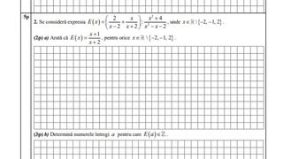 Edu.ro Subiecte Matematică Evaluare Națională 2023. Ce ar putea pica la examenul de miercuri?
