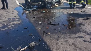 Accident rutier grav pe DN 6: un bărbat în vârstă de 54 de ani a decedat