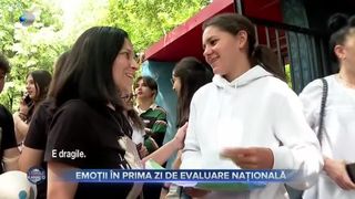 Emoții &icirc;n prima zi de Evaluare Națională