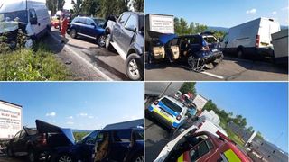 O persoană a fost rănită în urma unui carambol ce a avut loc pe un drum din Timiș