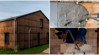 FOTO: Casele din canabis, secretul unei construcții sustenabile