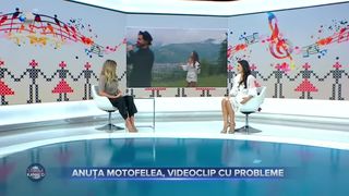 Anuța Motofelea, videoclip cu probleme