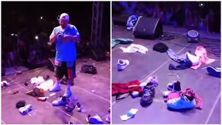 VIDEO - A „plouat” cu adidași la concertul lui Puya! Artistul, gest incredibil după întâmplare