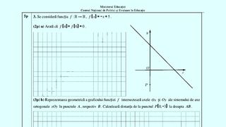 Barem Matematică Evaluare Națională 2023. Cum se calculează nota la această probă? Subiectele primite de elevi