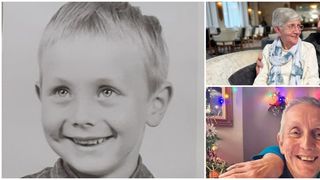 Băiețelul cu "ochi albaștri" abandonat într-o cutie în ziua de Crăciun, și-a găsit familia după 62 de ani