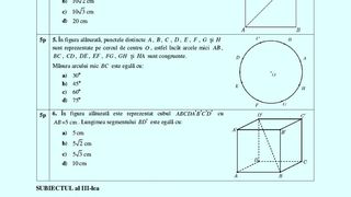 Edu.ro Subiecte Matematică Evaluare Națională 2023 - Barem Matematică Evaluare Națională 2023