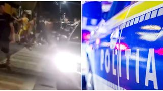 Bătaie ca-n Vestul Sălbatic, seara trecută, &icirc;ntr-o comună din Prahova, după ce mai mulți tineri și-au &icirc;mpărțit pumni și picioare.