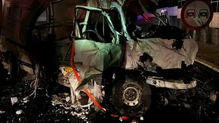 Tragic accident pe Autostrada Sibiu-Pitești. Două persoane și-au pierdut viața