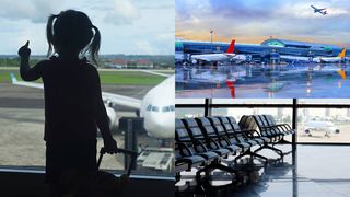 Caz incredibil în aeroport! O bunică și-a abandonat intenționat nepoata la check-in