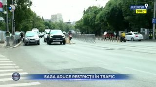 Saga aduce restricții &icirc;n trafic
