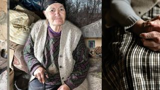 Maria trece prin clipe grele la cei 70 de ani. Locuiește într-o casă în care șobolanii și-au făcut cuiburi în pereți