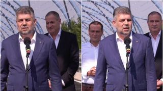 VIDEO - S-a deschis pasajul rutier suprateran din Capitală, în zona Autostrăzii Soarelui. Marcel Ciolacu a fost prezent la inaugurare