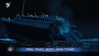 Final tragic, morți l&acirc;ngă Titanic