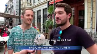 Saga, magnet pentru turiști