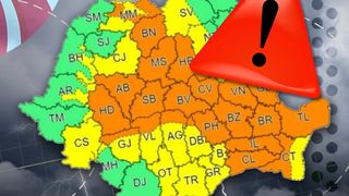 VIDEO-Alertă ANM de vreme severă imediată. S-a anunțat Cod Roșu de vreme severă